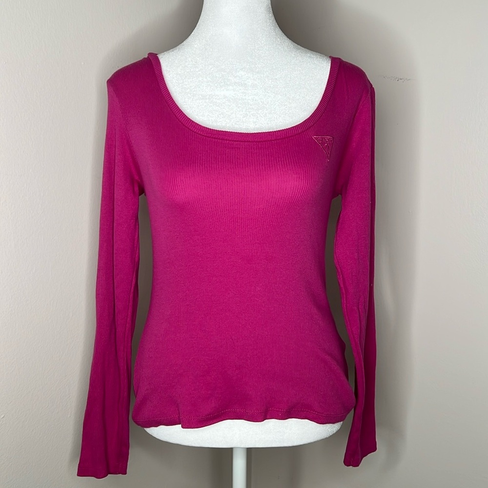 BRAND NEW GUESS SCOOP NECK TOP - Y2K STYLE